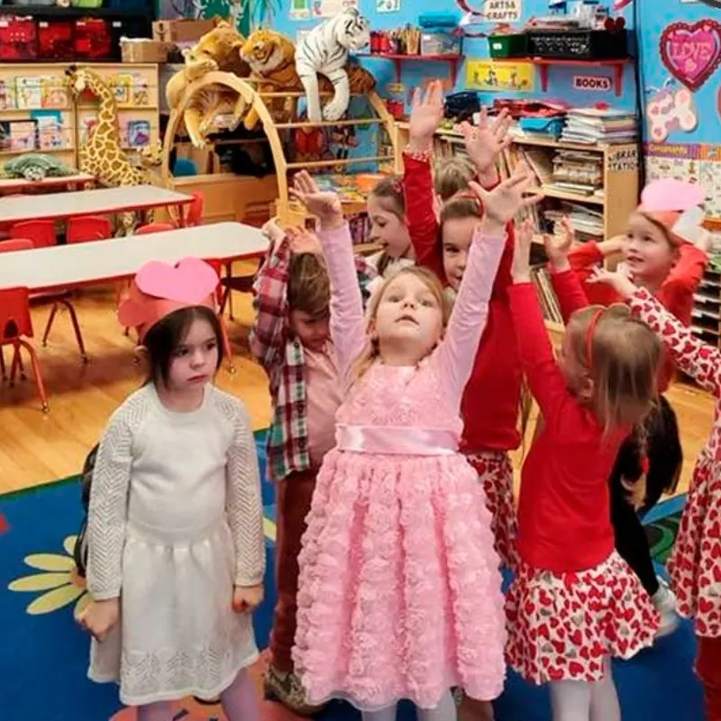 Children at Fantasy Island daycare Portage Park classroom