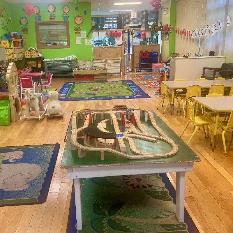 clean classroom learning stations