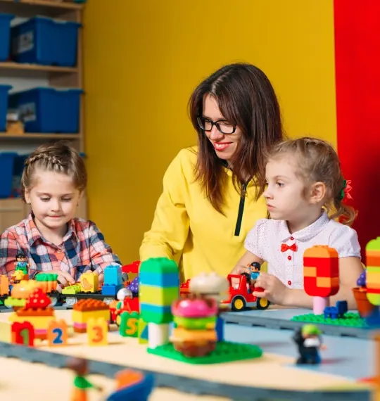 Daycare near Edgebrook Chicago - children at Fantasy Island