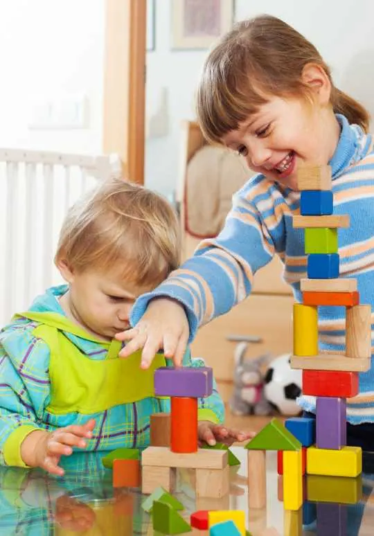 Children playing at Fantasy Island preschool Skokie