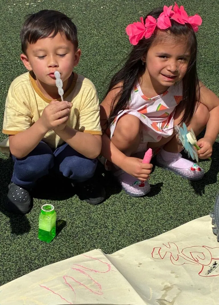 Children engaged in learning at Fantasy Island Schools for Kids