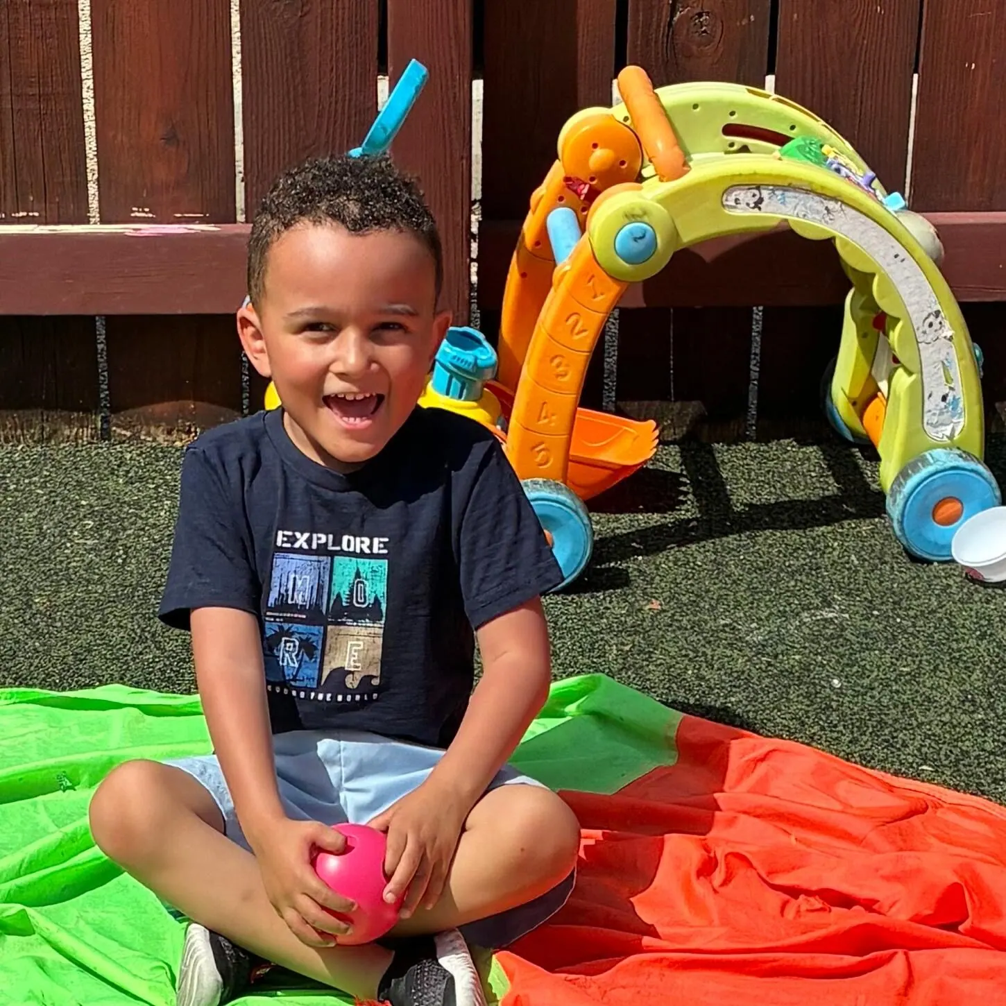 Children learning at Fantasy Island daycare Harwood Heights