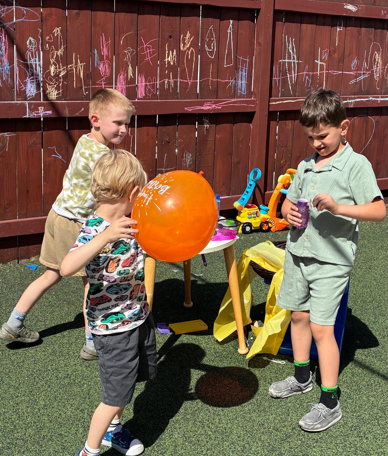 Children playing at Fantasy Island preschool Des Plaines