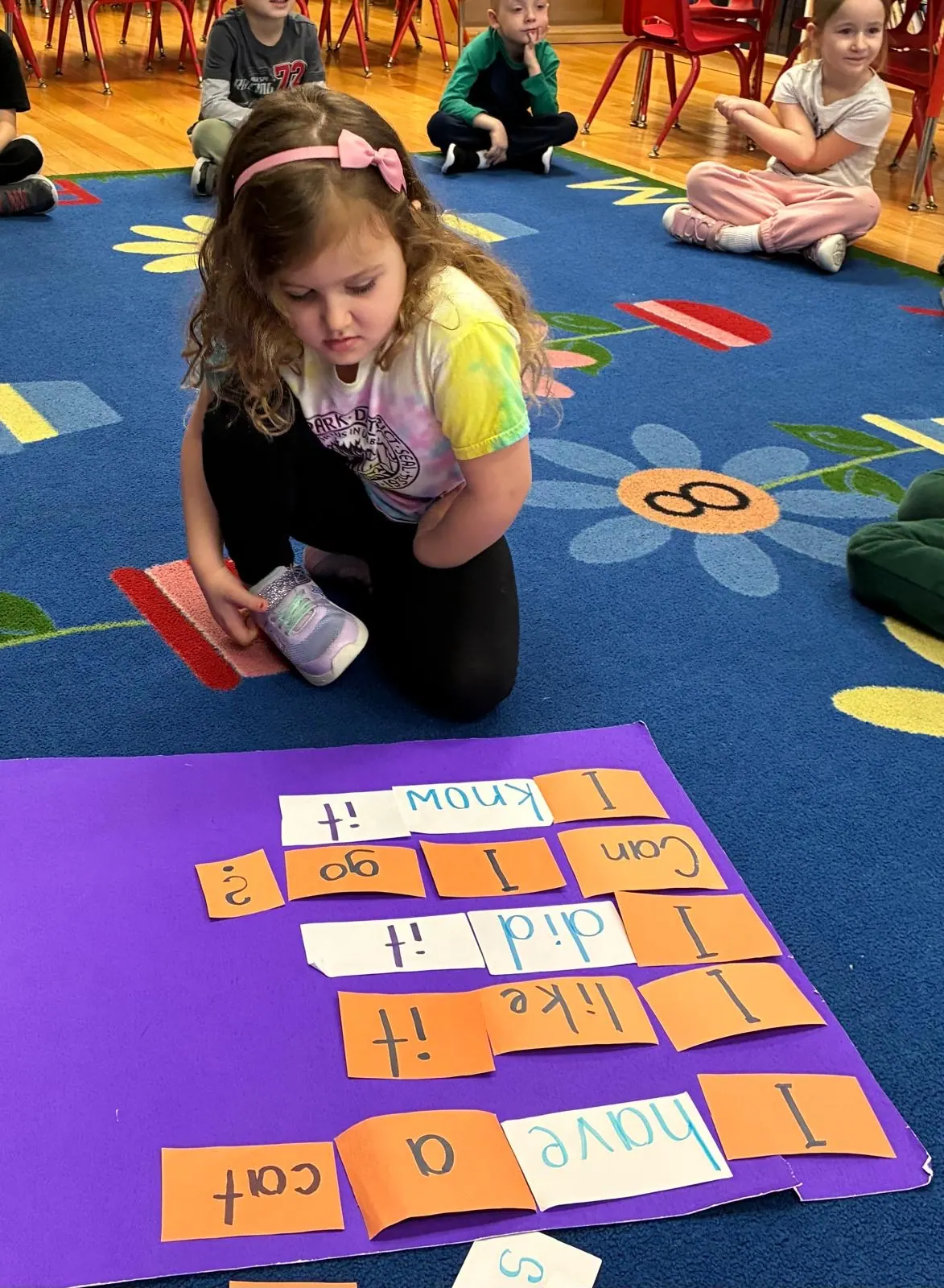 Children at Fantasy Island daycare Park Ridge classroom