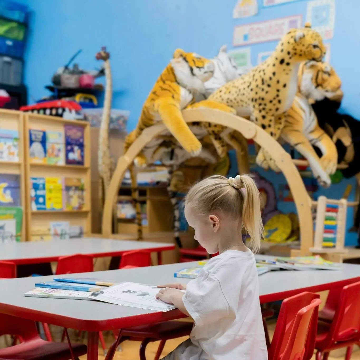 Children learning at Fantasy Island Schools for Kids in Chicago